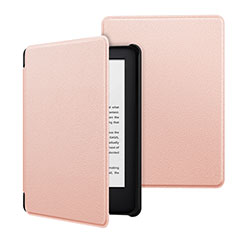 Amazon Kindle 6 inch用手帳型 レザーケース スタンド カバー Amazon ピンク