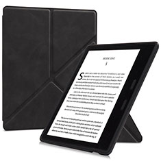 Amazon Kindle Oasis 7 inch用手帳型 レザーケース スタンド カバー L02 Amazon ブラック