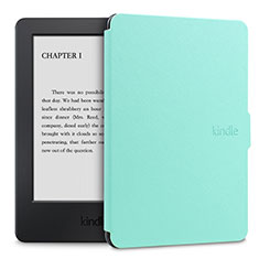 Amazon Kindle Paperwhite 6 inch用手帳型 レザーケース スタンド カバー L02 Amazon グリーン