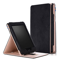 Amazon Kindle Paperwhite 6 inch用手帳型 レザーケース スタンド カバー L04 Amazon ブラック