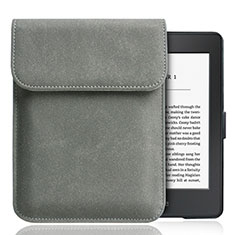 Amazon Kindle Paperwhite 6 inch用高品質ソフトベルベットポーチバッグ ケース S01 Amazon グレー
