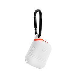 シリコン ケース 保護 収納 ズ用 Airpods 充電ボックス Z03 アップル ホワイト