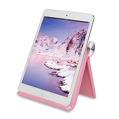 Apple iPad 10.2 (2020)用スタンドタイプのタブレット ホルダー ユニバーサル T28 アップル ピンク