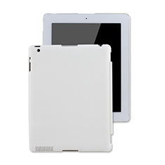 Apple iPad 3用ハードケース プラスチック 質感もマット アップル ホワイト
