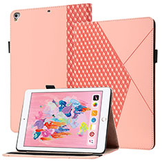 Apple iPad Air 2用手帳型 レザーケース スタンド カバー YX1 アップル ローズゴールド
