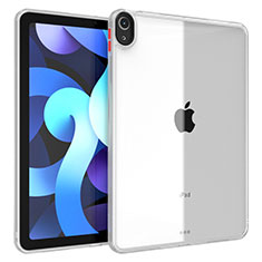 Apple iPad Air 4 10.9 (2020)用ハイブリットバンパーケース クリア透明 プラスチック カバー アップル ホワイト
