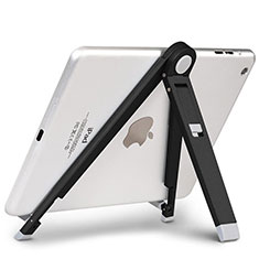 Apple iPad Air 4 10.9 (2020)用スタンドタイプのタブレット ホルダー ユニバーサル アップル ブラック