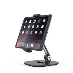 Apple iPad Air 4 10.9 (2020)用スタンドタイプのタブレット クリップ式 フレキシブル仕様 K02 アップル ブラック