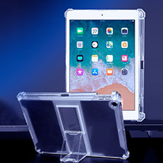 Apple iPad Air用極薄ソフトケース シリコンケース 耐衝撃 全面保護 クリア透明 スタンド アップル クリア