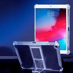 Apple iPad Mini 4用極薄ソフトケース シリコンケース 耐衝撃 全面保護 クリア透明 スタンド アップル クリア
