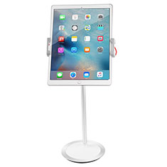 Apple iPad Mini 5 (2019)用スタンドタイプのタブレット クリップ式 フレキシブル仕様 K27 アップル ホワイト