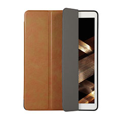 Apple iPad Mini 6用手帳型 レザーケース スタンド カバー H03 アップル ブラウン