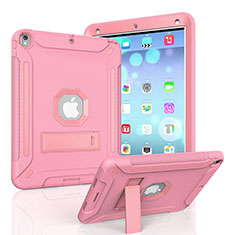Apple iPad Pro 10.5用ハイブリットバンパーケース スタンド プラスチック 兼シリコーン カバー YJ2 アップル ピンク