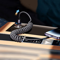Apple iPad Pro 11 (2022)用Type-C USB-C to Lightning USB アクティブ変換ケーブルアダプタ H02 アップル ダークグレー
