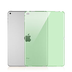 Apple iPad Pro 12.9用極薄ソフトケース シリコンケース 耐衝撃 全面保護 クリア透明 アップル グリーン