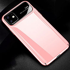 Apple iPhone 11用ハードケース プラスチック 質感もマット カバー P02 アップル ピンク