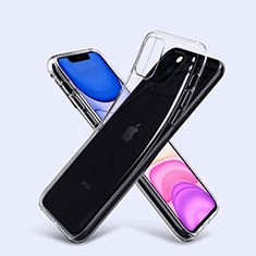 Apple iPhone 11 Pro用極薄ソフトケース シリコンケース 耐衝撃 全面保護 クリア透明 T06 アップル クリア