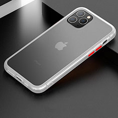 Apple iPhone 11 Pro用ハイブリットバンパーケース プラスチック 兼シリコーン カバー アップル ホワイト