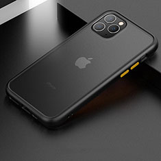 Apple iPhone 11 Pro用ハイブリットバンパーケース プラスチック 兼シリコーン カバー アップル ブラック