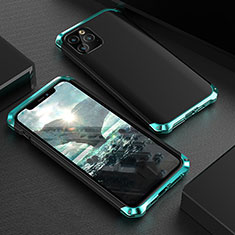 Apple iPhone 11 Pro用ケース 高級感 手触り良い アルミメタル 製の金属製 カバー アップル グリーン