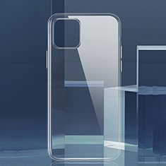Apple iPhone 11 Pro Max用極薄ソフトケース シリコンケース 耐衝撃 全面保護 クリア透明 H01 アップル クリア