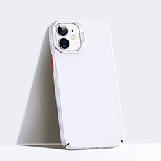 Apple iPhone 12 Mini用ハードケース プラスチック 質感もマット カバー P02 アップル ホワイト