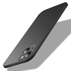 Apple iPhone 13用ハードケース プラスチック 質感もマット カバー M02 アップル ブラック