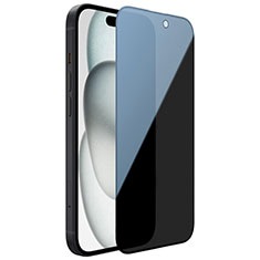Apple iPhone 13用反スパイ 強化ガラス 液晶保護フィルム S05 アップル クリア