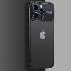 Apple iPhone 13 Pro用ハードカバー クリスタル クリア透明 QC3 アップル ブラック