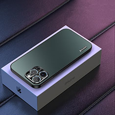 Apple iPhone 13 Pro用ハードケース プラスチック 質感もマット カバー TB2 アップル グリーン