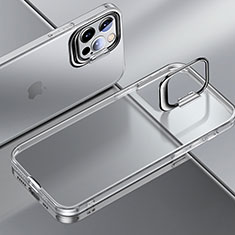 Apple iPhone 13 Pro Max用極薄ケース クリア透明 プラスチック 質感もマットU08 アップル ホワイト