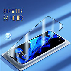 Apple iPhone 13 Pro Max用強化ガラス フル液晶保護フィルム F07 アップル ブラック