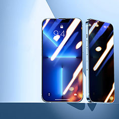 Apple iPhone 14用反スパイ 強化ガラス 液晶保護フィルム M03 アップル クリア