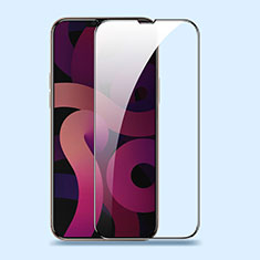 Apple iPhone 14用強化ガラス フル液晶保護フィルム F09 アップル ブラック