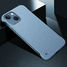 Apple iPhone 14 Plus用ハードケース プラスチック 質感もマット カバー M05 アップル ブルー