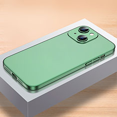 Apple iPhone 14 Plus用ハードケース プラスチック 質感もマット カバー QC1 アップル グリーン