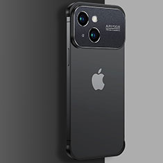 Apple iPhone 14 Plus用ハードカバー クリスタル クリア透明 QC3 アップル ブラック