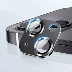 Apple iPhone 14 Plus用強化ガラス カメラプロテクター カメラレンズ 保護ガラスフイルム C09 アップル ブラック
