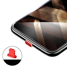 Apple iPhone 14 Pro Max用アンチ ダスト プラグ キャップ ストッパー Lightning USB H02 アップル レッド