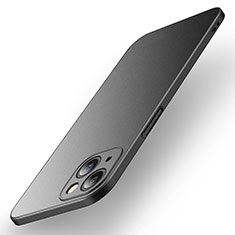 Apple iPhone 15用ハードケース プラスチック 質感もマット カバー M01 アップル ブラック
