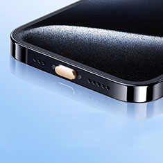 Apple iPhone 15用アンチ ダスト プラグ キャップ ストッパー USB-C Android Type-Cユニバーサル H01 アップル ゴールド