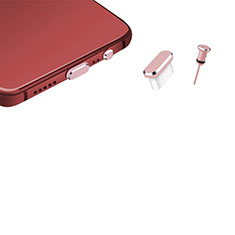 Apple iPhone 15用アンチ ダスト プラグ キャップ ストッパー USB-C Android Type-Cユニバーサル H17 アップル ローズゴールド