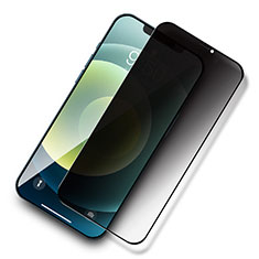 Apple iPhone 15用反スパイ 強化ガラス 液晶保護フィルム M12 アップル クリア