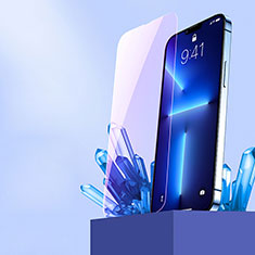 Apple iPhone 15用アンチグレア ブルーライト 強化ガラス 液晶保護フィルム B01 アップル クリア