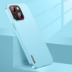 Apple iPhone 15 Plus用ハードケース プラスチック 質感もマット カバー JL1 アップル ブルー