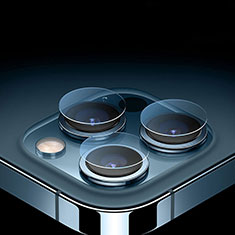 Apple iPhone 15 Pro用強化ガラス カメラプロテクター カメラレンズ 保護ガラスフイルム C03 アップル クリア
