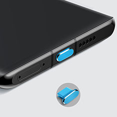 Apple iPhone 15 Pro Max用アンチ ダスト プラグ キャップ ストッパー USB-C Android Type-Cユニバーサル H08 アップル ネイビー