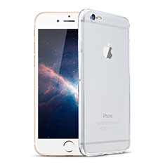 Apple iPhone 6用極薄ソフトケース シリコンケース 耐衝撃 全面保護 クリア透明 H08 アップル クリア
