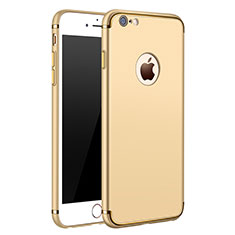 Apple iPhone 6用ケース 高級感 手触り良い メタル兼プラスチック バンパー M02 アップル ゴールド