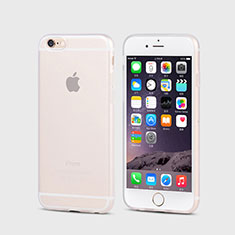 Apple iPhone 6用シリコンケース ソフトタッチラバー 質感もマット アップル ホワイト